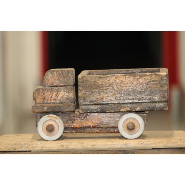 Wood Wooden Truck Toy, France, 1950s For Sale - Image 7 of 13