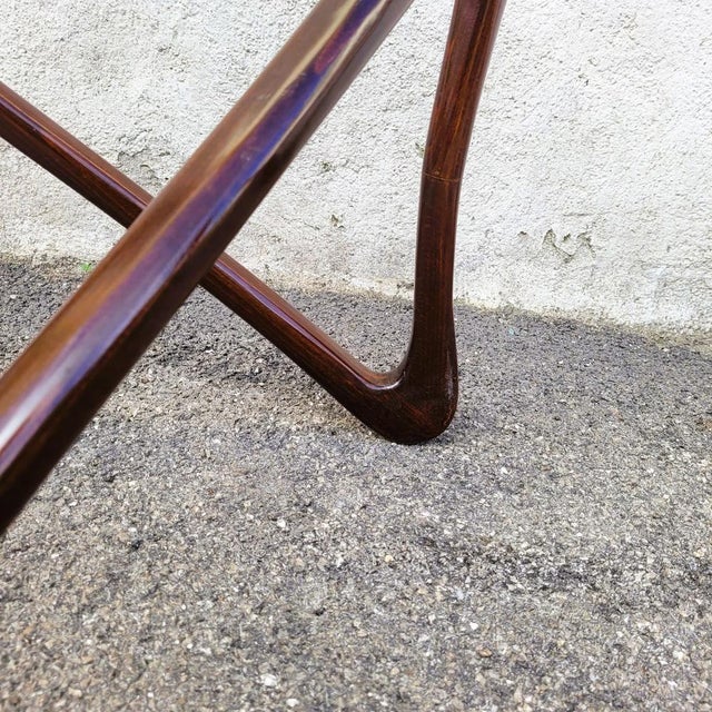 20th Century Coffee Tables in Wood and Glass, Set of 2 For Sale - Image 9 of 13