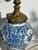 19c. Chinese Blue and White Lamp With Custom Shade For Sale - Image 13 of 18