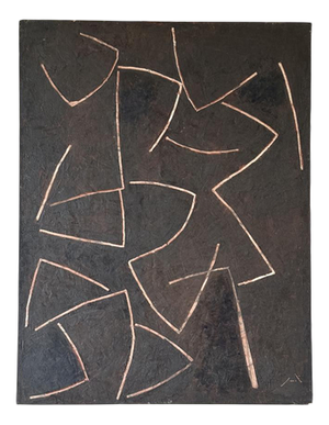 Georges Ferrato, Abstract Composition 3, Acrylic on Canvas