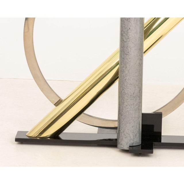 Kaizo Oto for Dia Geometric Console Table For Sale - Image 9 of 10