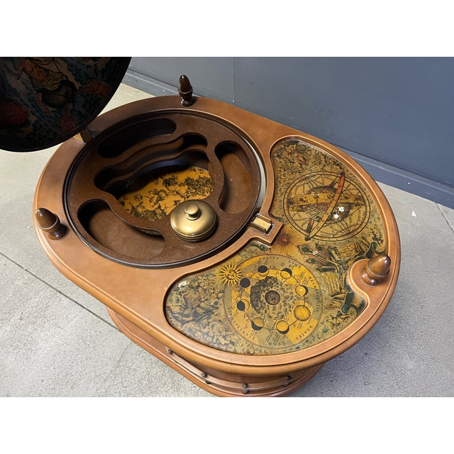 Vintage Globe Bar, 1950s For Sale - Image 15 of 17