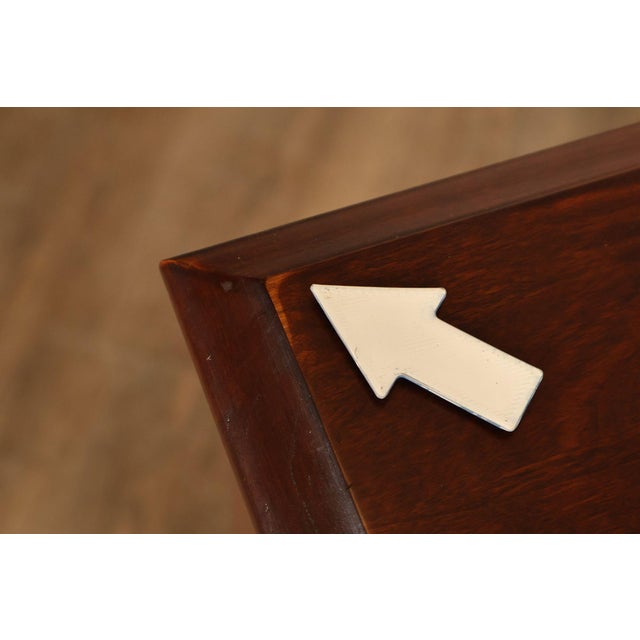 Chippendale Style Narrow One Drawer Small Console Table For Sale - Image 18 of 18