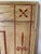A painted neoclassical decorative furniture panel, likely from a piece of Italian, Austrian, or South German furniture
