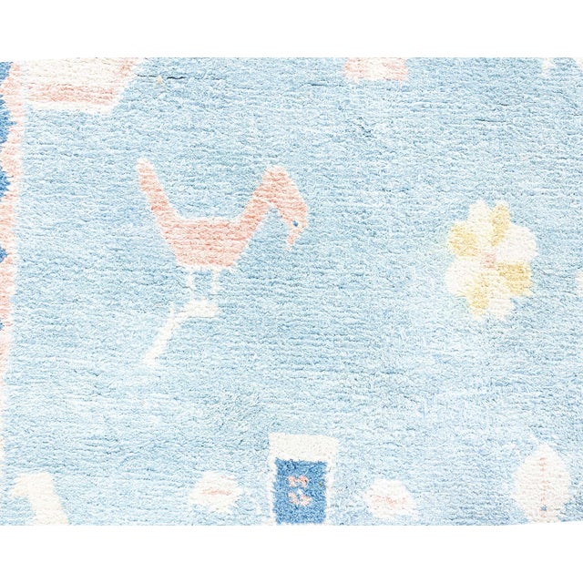 Cotton Agra Rug For Sale - Image 4 of 11