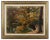Gerhard Haenisch, Autumn Forest, Original Oil on Plate, 19th Century For Sale