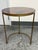 Vintage Penn Shell Mosaic Top + Metal Nesting Tables, Pair For Sale In San Francisco - Image 6 of 12