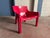 Red Model Vicario Chair by Vico Magistretti for Artemide, 1970s For Sale - Image 9 of 9