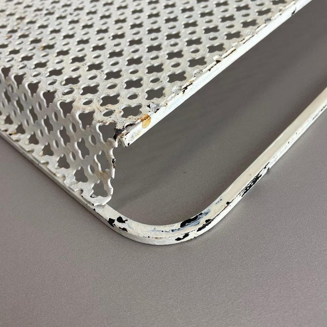 Modernist French Metal Rigituelle Tray from Mathieu Matégot, 1950s For Sale - Image 11 of 18
