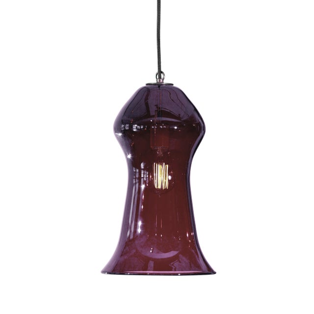 Not Yet Made - Made To Order Gama Pendant Light from the Versuvius Collection in Lilac For Sale - Image 5 of 5