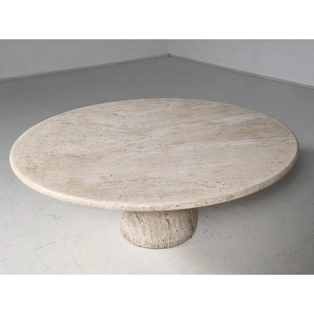 1970s Finale 1790 Travertine Coffee Table by Peter Draenert, Germany, 1970s For Sale - Image 5 of 11