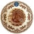 Quintessentially English, and perfect for the upcoming holidays, these elegant fall woodland inspired dinner plates by...