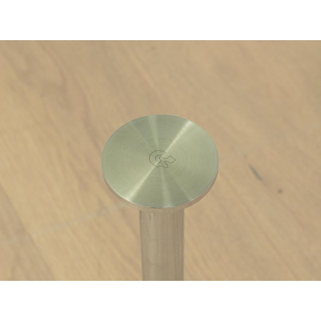 Glass Side Tables by Peter Draenert, 1980s, Set of 2 For Sale - Image 6 of 7