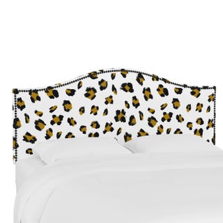 Ashland Headboard in Ochre Brush Cheetah, Twin For Sale