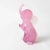 Pink Alabastro Glass Elephant Figurine attributed to Archimede Seguso, 1950s For Sale - Image 7 of 13