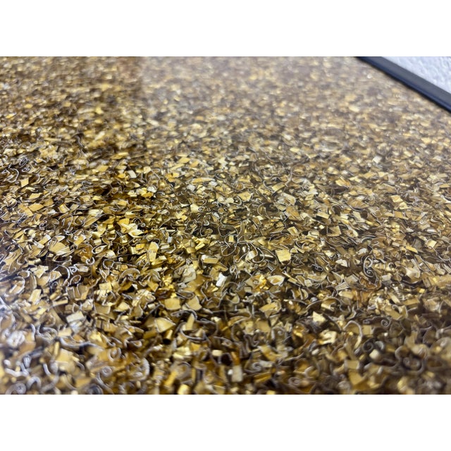 Hollywood Regency Vintage Hollywood Regency Style Iron and Brass Bar and Wine Rack For Sale - Image 3 of 10