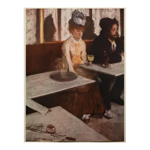 1952 After Edgar Degas "Absinthe", First Edition Vintage Print