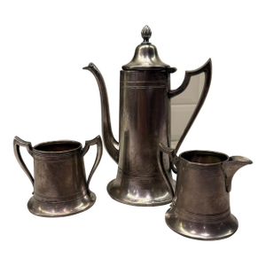 Vintage Sheffield Silverplate Coffee or Tea Service- 3 Pieces