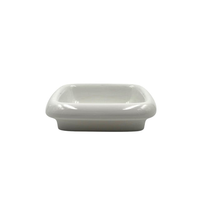 White Ceramic Centerpiece Model Tremiti 4035 by Angelo Mangiarotti for Danese, Italy, 1968 For Sale - Image 13 of 13