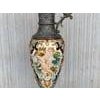 19th Century French Hand Painted Faience Ewer Vase For Sale - Image 16 of 18