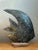 Mid-Century Modern Vintage Plaster Textured Abstract Fish Sculpture For Sale - Image 3 of 12