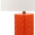26 Inch H Table Lamp in Orange - a Pair For Sale - Image 4 of 9