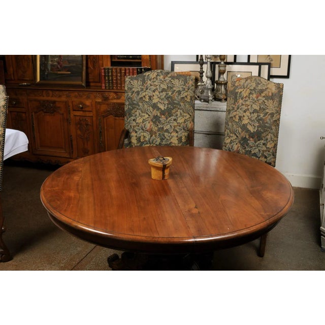 An English pottery container from the 19th century, with hat box shape and "solid leather" depicted on the top. Created in...