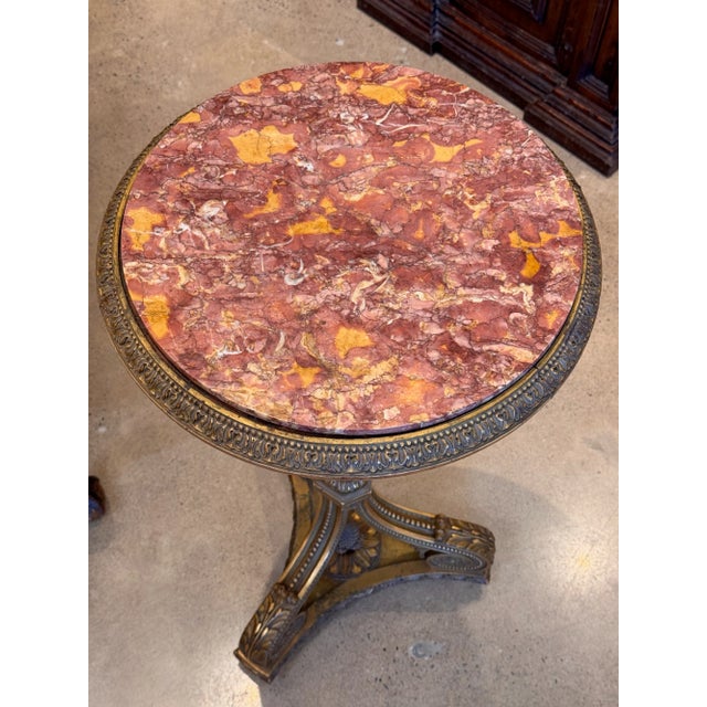 19th Century 19th Century Giltwood Gueridon For Sale - Image 5 of 9