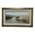 F. Yayboke Turkish Coastal Seascape Signed Oil Painting, Circa 1960's For Sale