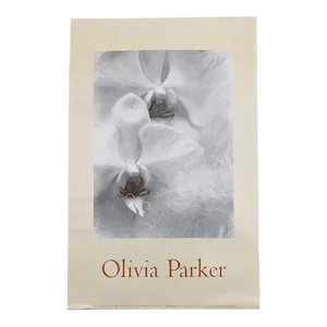1982 Olivia Parker “Two Orchids” Brent Sikkema Gallery Promotional Poster