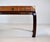 Bassett Ming Campaign Style Burl-Wood Console Table For Sale - Image 4 of 11