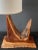 1960s 1970's Rustic Handcrafted Table Lamp For Sale - Image 5 of 8