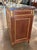 French Mid 20th Century Louis XVI Style Mahogany Cabinet With Marble Top For Sale - Image 3 of 7