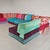 Modular Model Mah Jong 6-Seater Sofa by H. Hopfer for Roche Bobois, 1990s, Set of 6 For Sale - Image 16 of 18