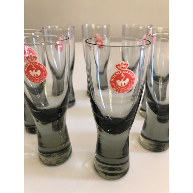 Vintage MidCentury Danish Holmegaard Per Lutken Cocktail Shot Glasses