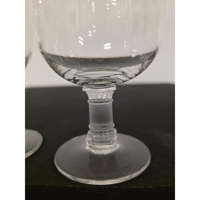 Vintage Murat Series Glasses by Lalique France, 1940s, Set of 15 For Sale - Image 16 of 17