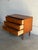 Vintage Danish Modern Teak 3 Drawer Chest Dresser Mid Century Scandinavian Cabinet For Sale - Image 9 of 10