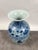 Chinese Yuan or Early Ming Dynasty Style Warrior Motif Blue & White Porcelaine Vase This exceptional blue and white...