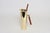 Italian Modern Brass-Plated Steel and Teak Cocktail Pitcher and Stirrer/Spoon For Sale - Image 4 of 18
