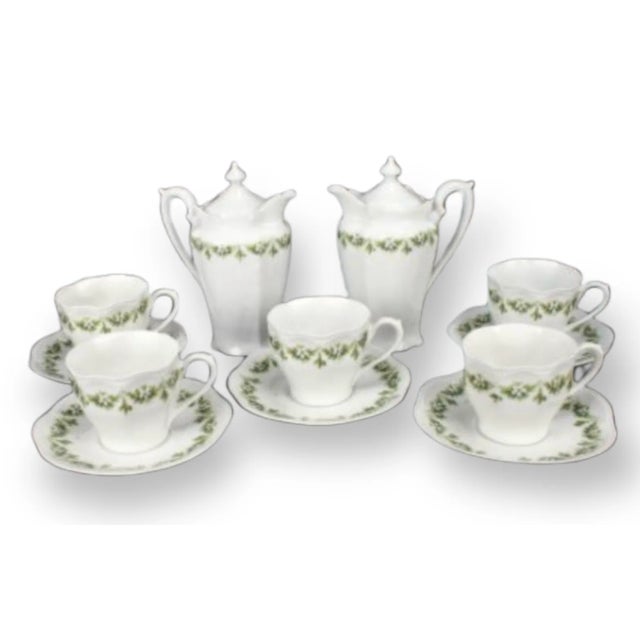 1911 R S Prussia Demitasse Coffee Service For Sale - Image 4 of 9