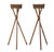 Wood Mid-Century Woven Plant Stands, 1950, Set of 2 For Sale - Image 7 of 7