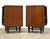 Mid-Century Modern 1960s Mahogany Mid Century Nightstands - a Pair For Sale - Image 3 of 9
