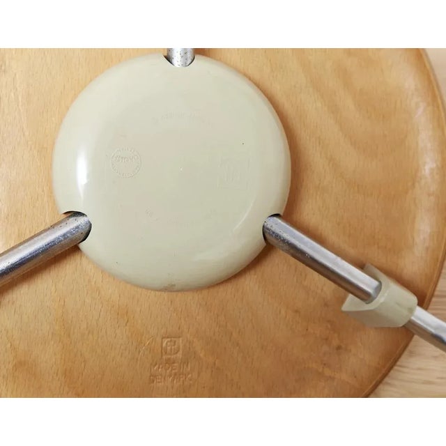 Minimal and practical design by Arne Jacobsen from 1958. with three-legged frame and seat made of teak. Was only produced...