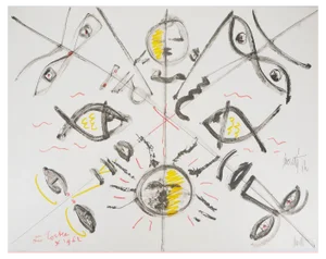 Raymond Moretti and Jean Cocteau, Evolution, Original Lithograph