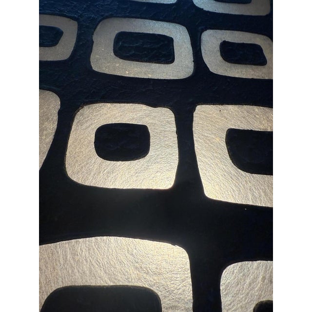 Beige Italian Floor Lamp Room Divider, 1970s For Sale - Image 8 of 15