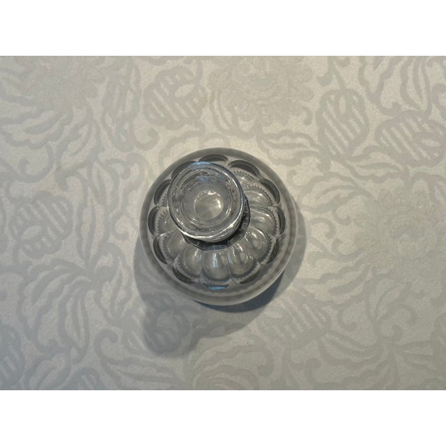 Grand Tour Circa 1800 Anglo-Irish Cut Crystal Prussian Decanter With Lozenge Stopper For Sale - Image 3 of 12