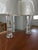 Ralph Lauren Ralph Lauren Crystal Column Table Lamps and Shades- A Pair For Sale - Image 4 of 8