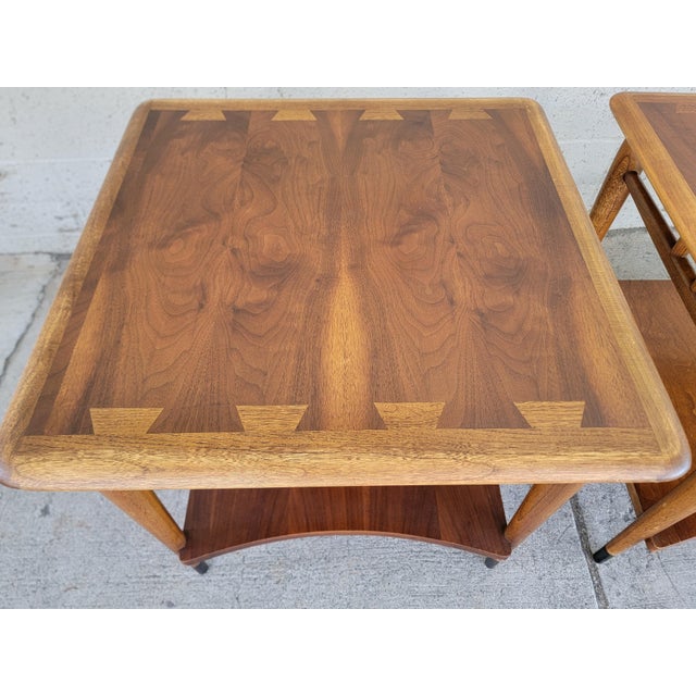 Mid-Century Modern Lane Acclaim End Tables Mid-Century Modern - A Pair For Sale - Image 3 of 15