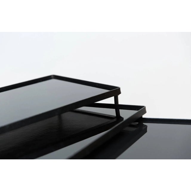 French Nesting Tables, 1950s, Set of 3 For Sale - Image 4 of 9