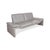 Modern Leather Three-Seater Grey Sofa with Manual Function from Koinor For Sale - Image 3 of 16
